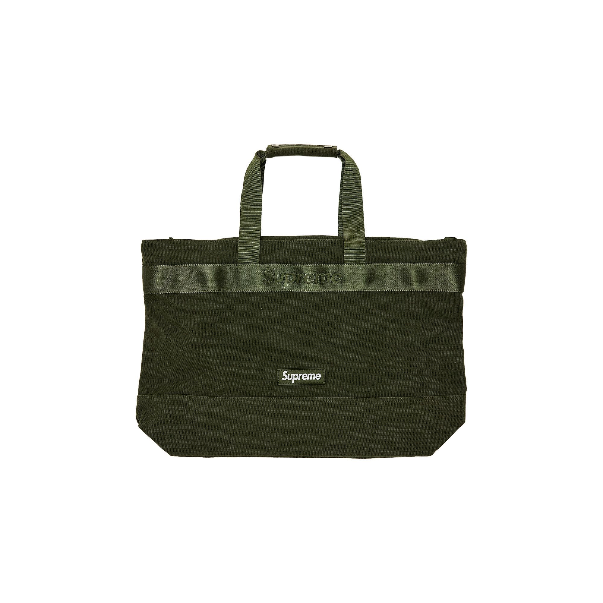Supreme 2020AW Zip Tote Bag オリーブ Buy Supreme Zip Tote 'Olive' - FW20B13 OLIVE | GOAT