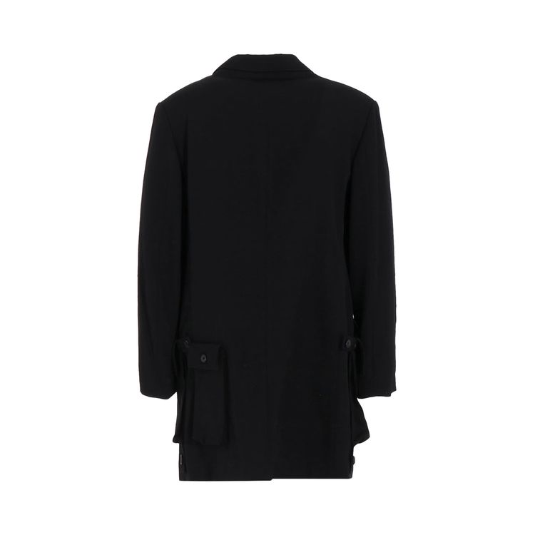 Yohji Yamamoto Pour Homme Dettachable Pocket Jacket Black