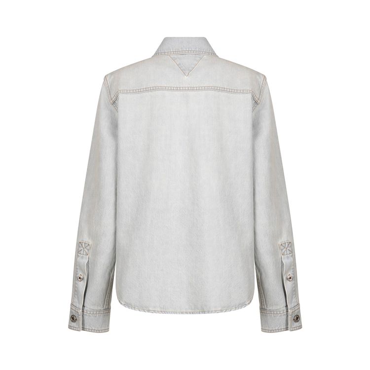 Bottega Veneta Denim Shirt Light Blue