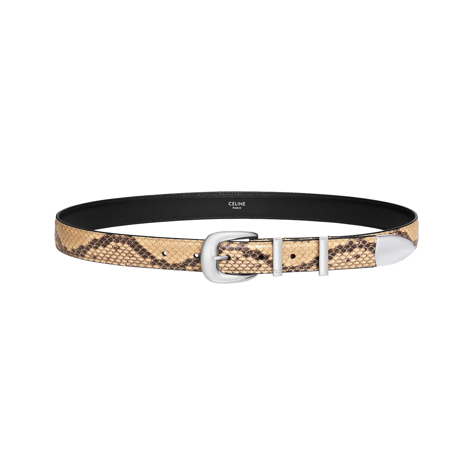 Buy CELINE Medium Western Belt 'Natural' - 45BBX3ARL 02UI | GOAT