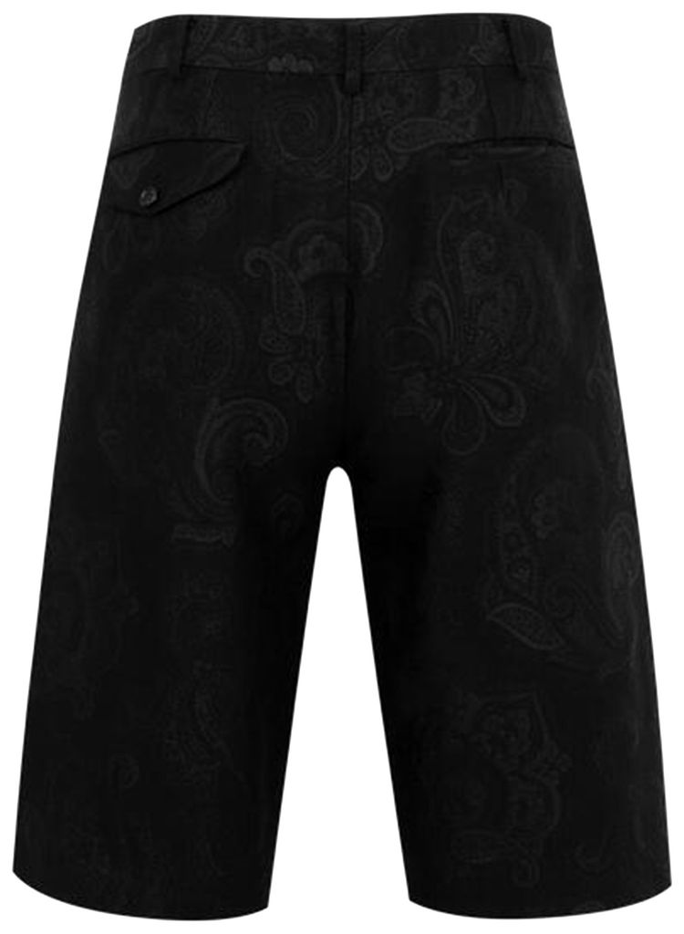 Comme des Garcons Homme Plus Pleated Shorts Black