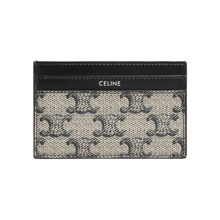 CELINE Medium Card Holder Beige