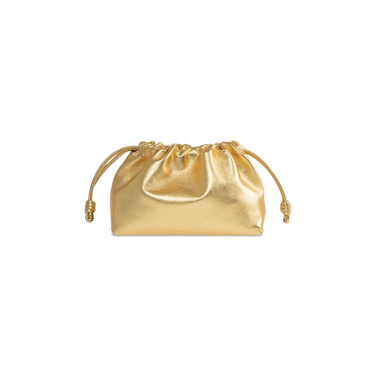 Loewe Flamenco Purse Gold