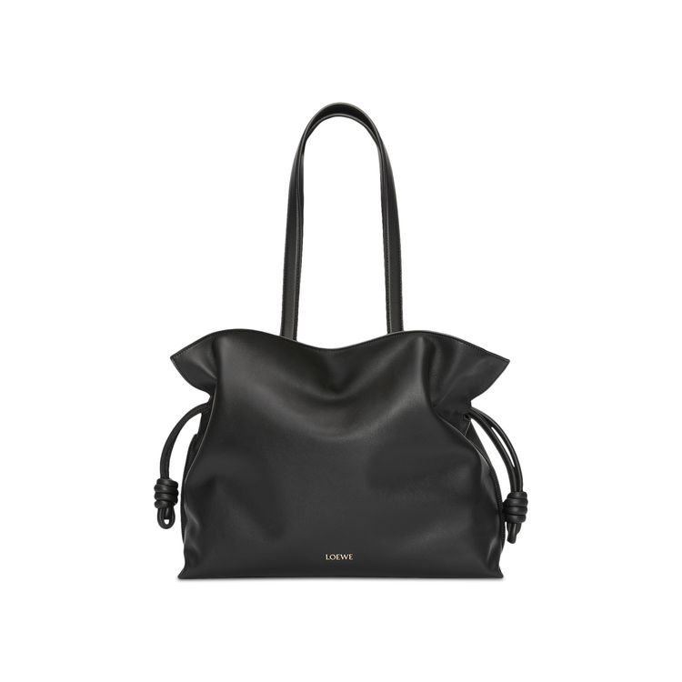 Loewe Large Flamenco Clutch Black