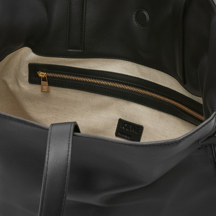 Loewe Large Flamenco Clutch Black