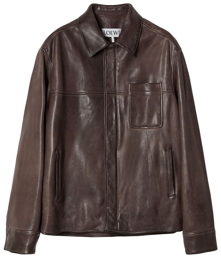 Loewe Overshirt Dark Brown