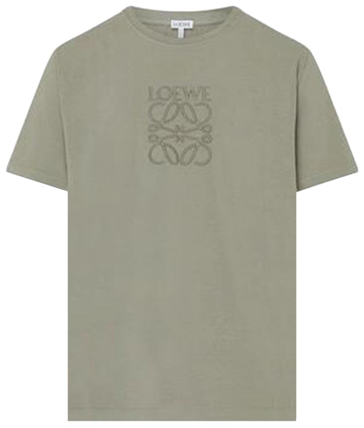 Loewe Relaxed Fit T Shirt Khaki Green