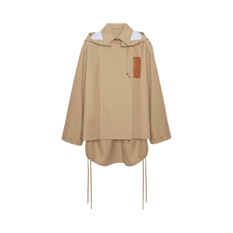 Loewe Hooded Parka Sweet Caramel