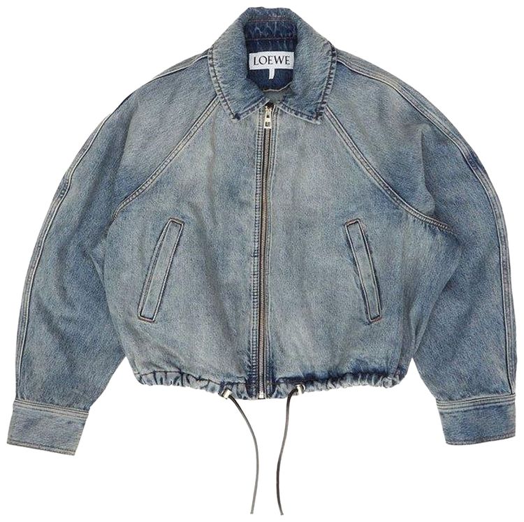 Loewe Balloon Jacket Washed Denim