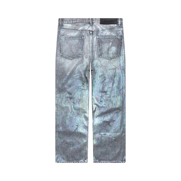 Nahmias Oil Spill Baggy Jean Charcoal Wash