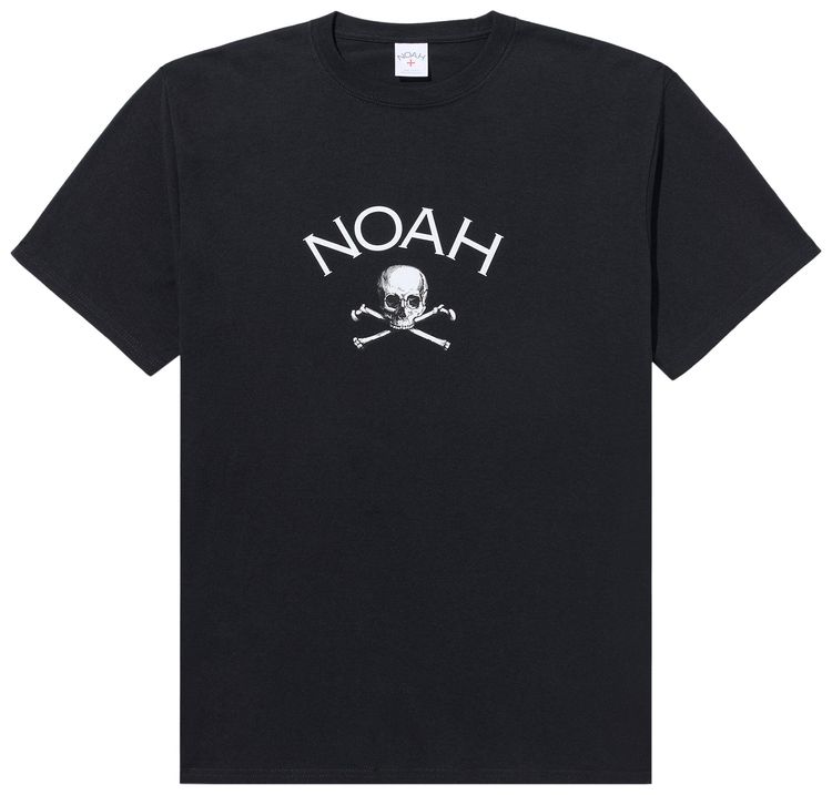 Noah Jolly Roger Logo Tee Black