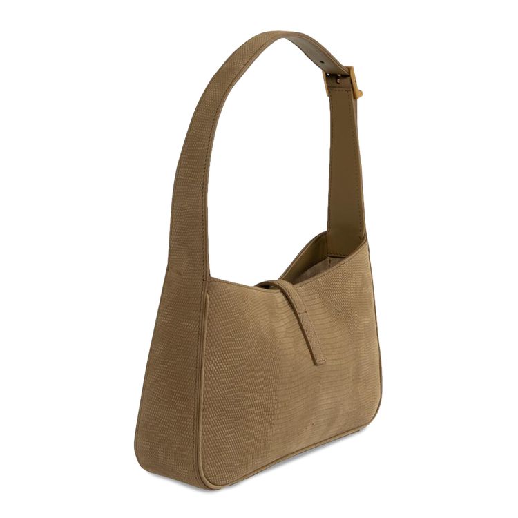 Saint Laurent Le 5 A 7 Hobo Bag Gold Flake