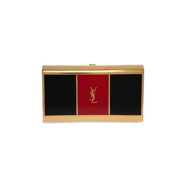 Saint Laurent Minaudiere Bag BlackRed