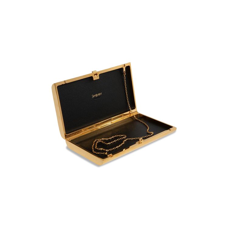 Saint Laurent Minaudiere Bag BlackRed