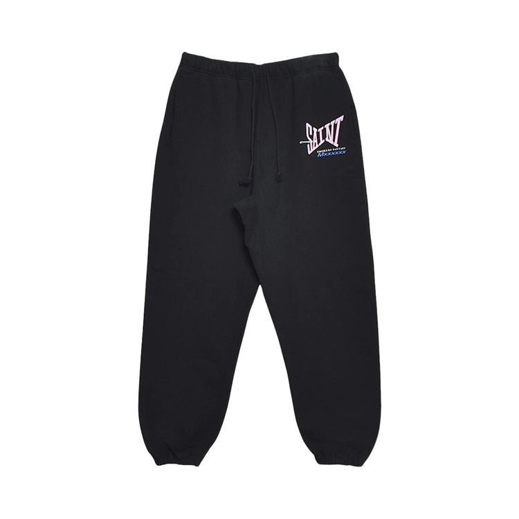 SAINT Mxxxxxx Ribbon Saint Sweatpants Black
