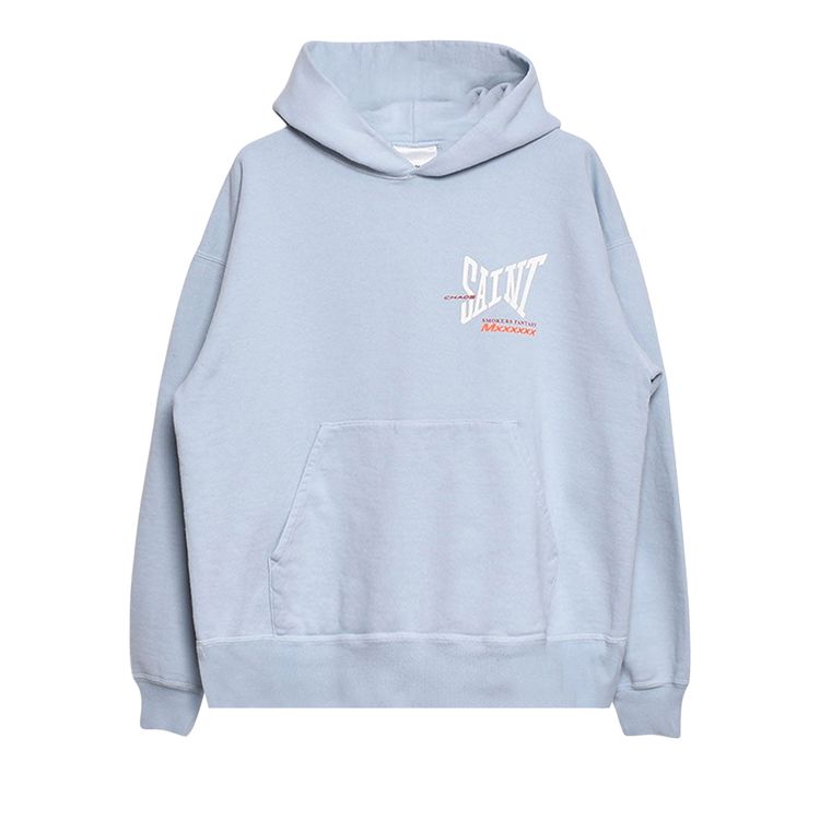 SAINT Mxxxxxx Ribbon Saint Hoodie Blue