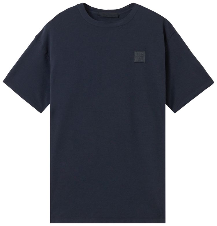 Stone Island Short Sleeve T Shirt Navy Blue
