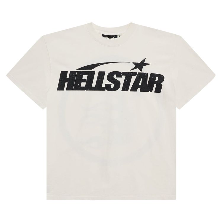 Hellstar Classic T Shirt Regular Print WhiteBlack