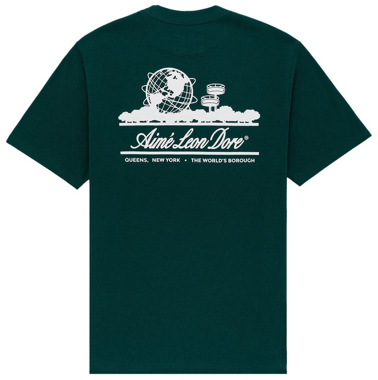 Aime Leon Dore Unisphere Tee Botanical Green