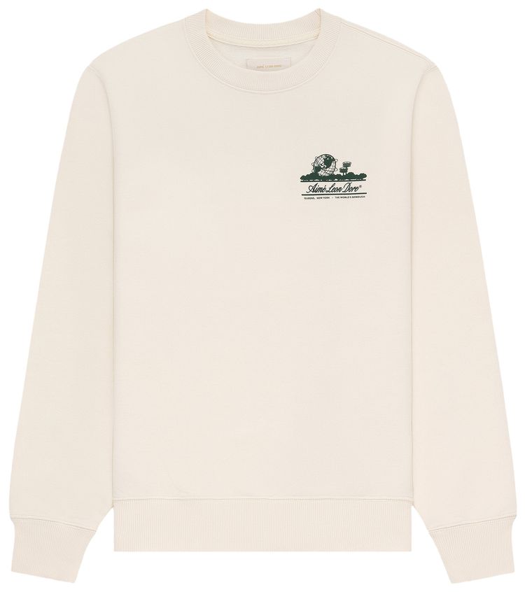Aime Leon Dore Unisphere Crewneck Sweatshirt Pristine