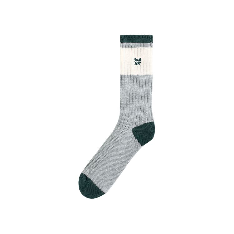 Aime Leon Dore Marled Crest Socks Pine Grove