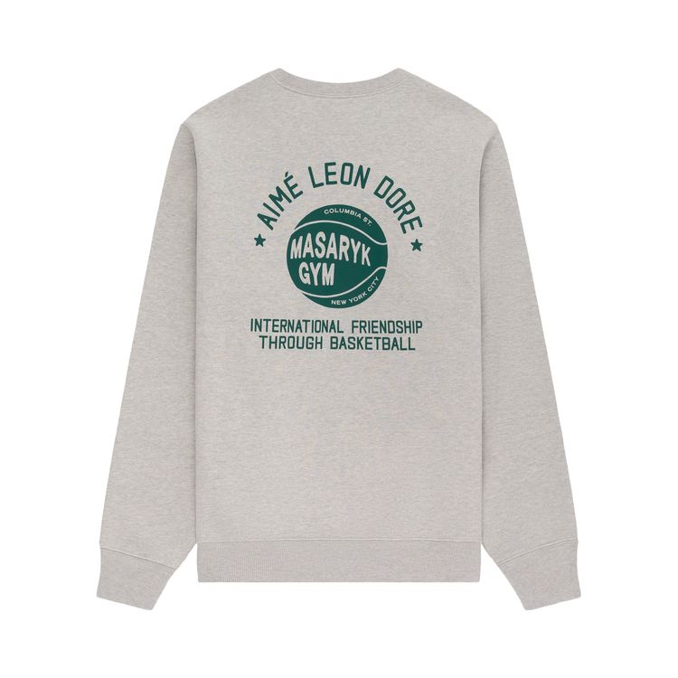 Aime Leon Dore x New Balance SONNY NY IFTB Crewneck Sweatshirt Silver Mix