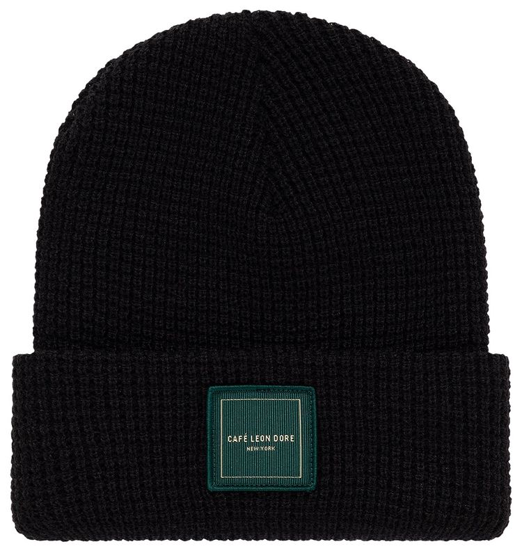 Aime Leon Dore Cafe Leon Dore Beanie Jet Black