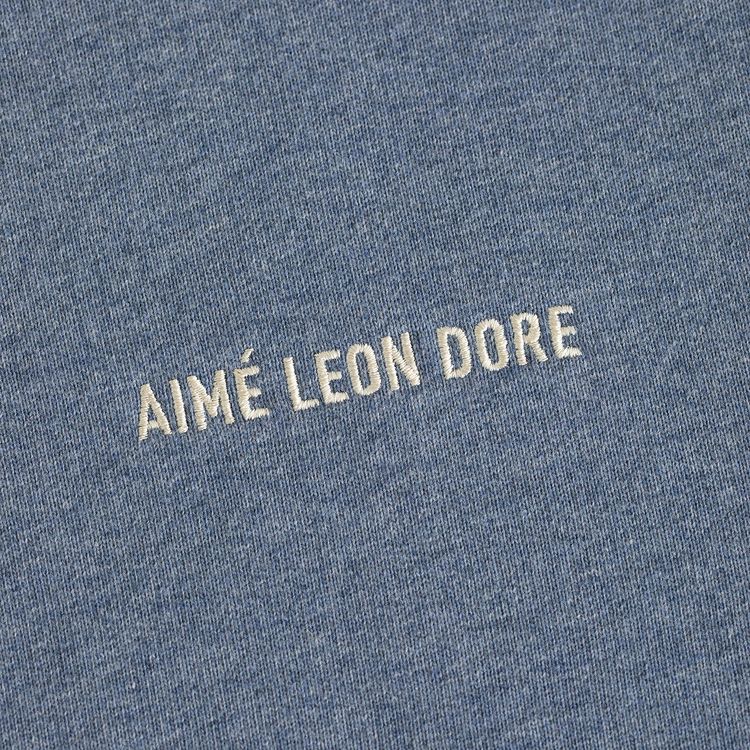 Aime Leon Dore Melange Uniform Long Sleeve Tee Blue Melange