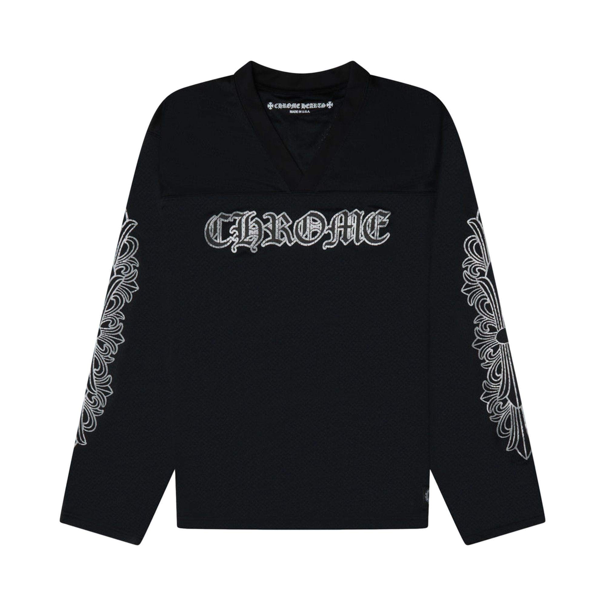 CHROME HEARTS クロムハーツMESH JERSEY メッシュシャツ Size【XL】 CHROME HEARTS クロム・ハーツ MESH WARM UP JERSEY