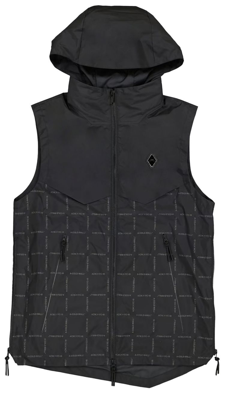 A Cold Wall Grisdale Storm Gilet Black