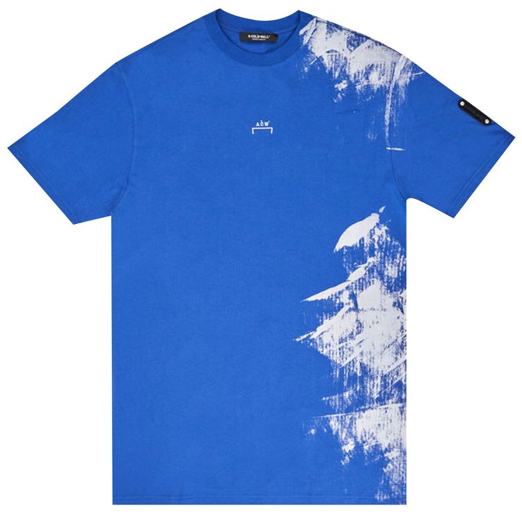A Cold Wall Brushstroke T Shirt Volt Blue