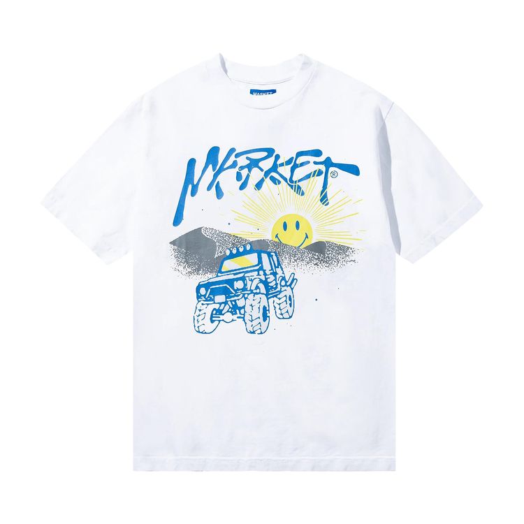 Market Smiley Dumont T Shirt White