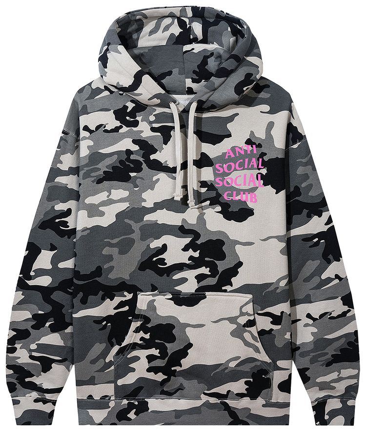 Anti Social Social Club Not Guildan Hoodie Snow Camo