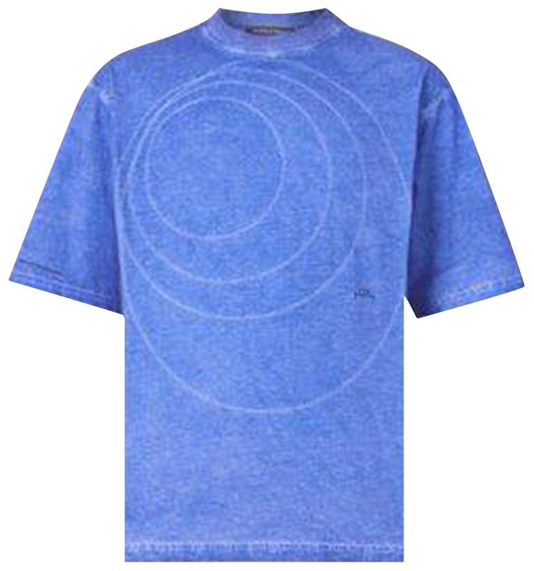 A Cold Wall Frequency T Shirt Blue