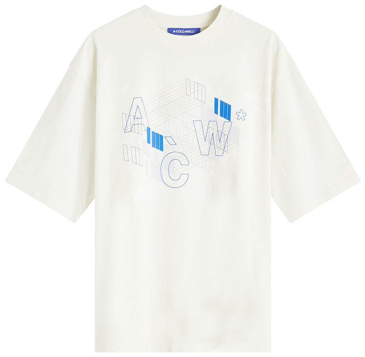A Cold Wall Schematic T Shirt Beige