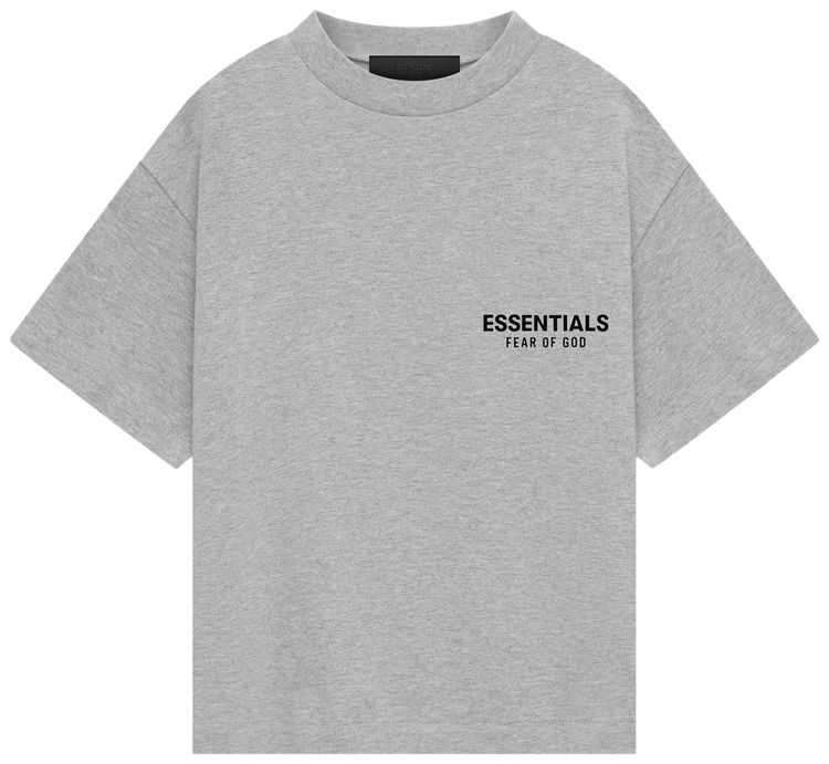Fear of God Essentials Tri Blend Crewneck Tee Grey