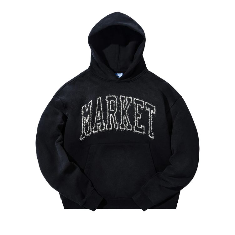 Market Static Arc Hoodie Black