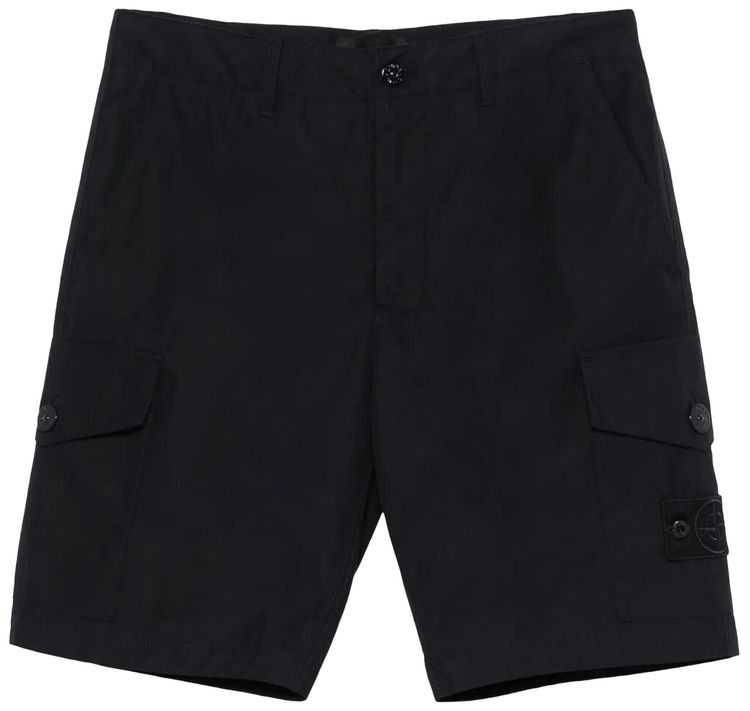 Stone Island Ghost Bermuda Shorts Black