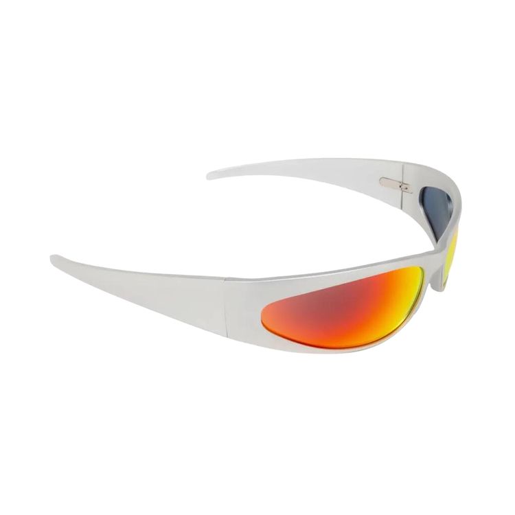 Balenciaga Reverse Xpander 20 Sunglasses Silver