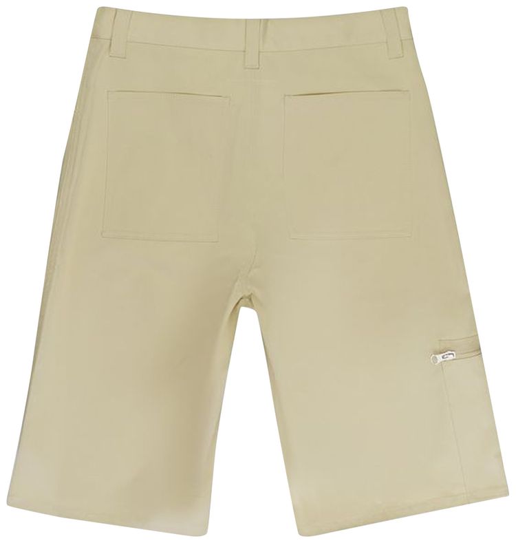 MM6 Maison Margiela Skater Canvas Shorts Yellow
