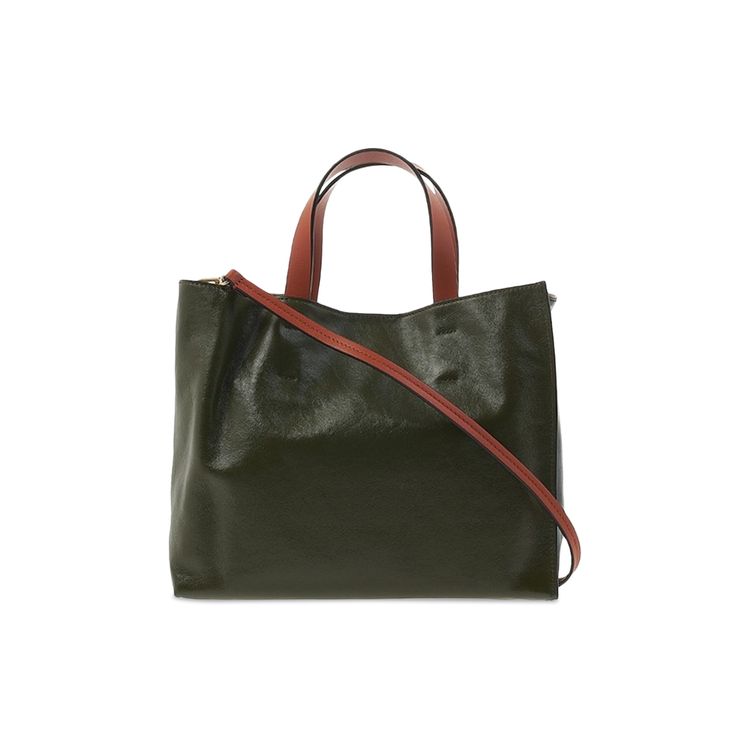 Marni Small Museo Soft Leather Bag Black
