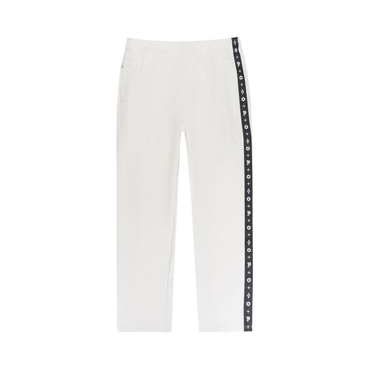 PURPLE BRAND Monogram Track Pant Cream