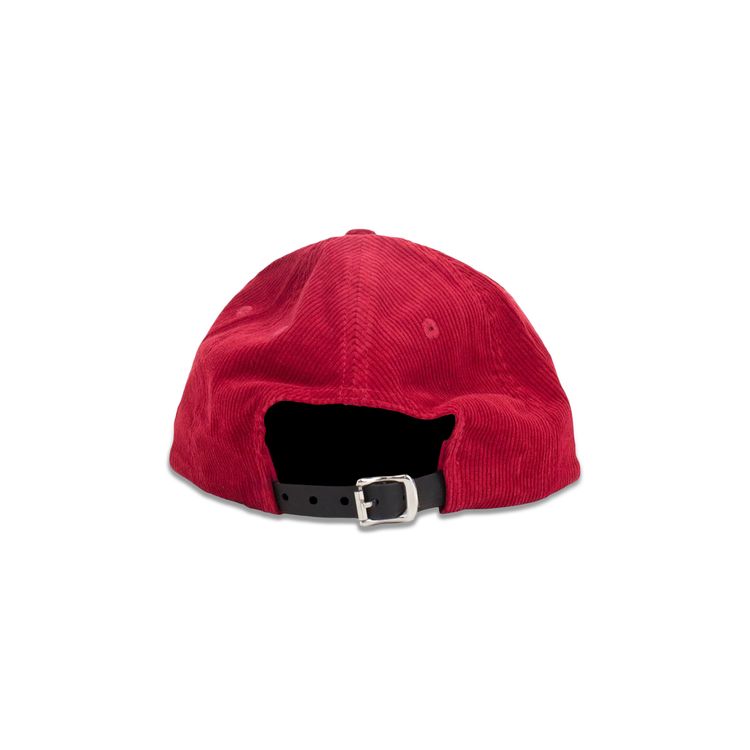 PURPLE BRAND Purple 5 Panel Corduroy Hat Red