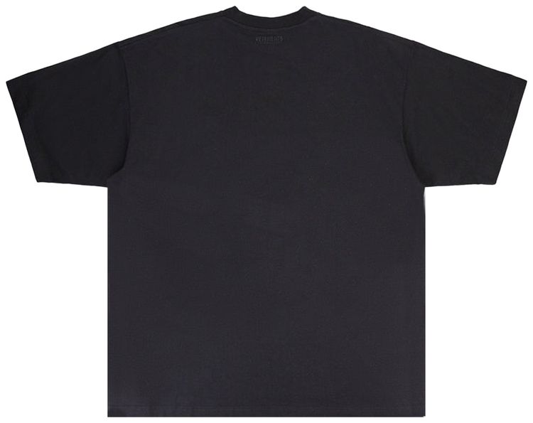 Vetements Tonal Logo Tee Black