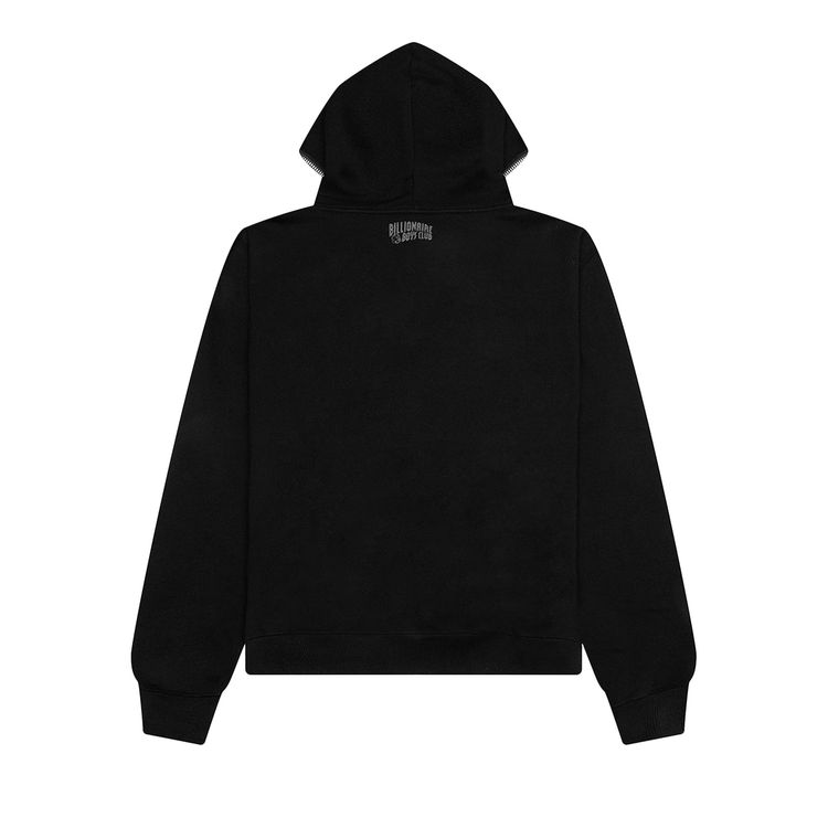 Billionaire Boys Club Hmu Zip Front Hoodie Black