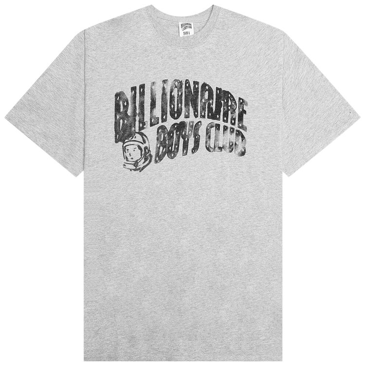 Billionaire Boys Club Inked Arch Short Sleeve Tee Heather Grey