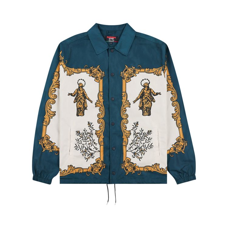 Pleasures Lorenzo Coach Jacket Dark Green