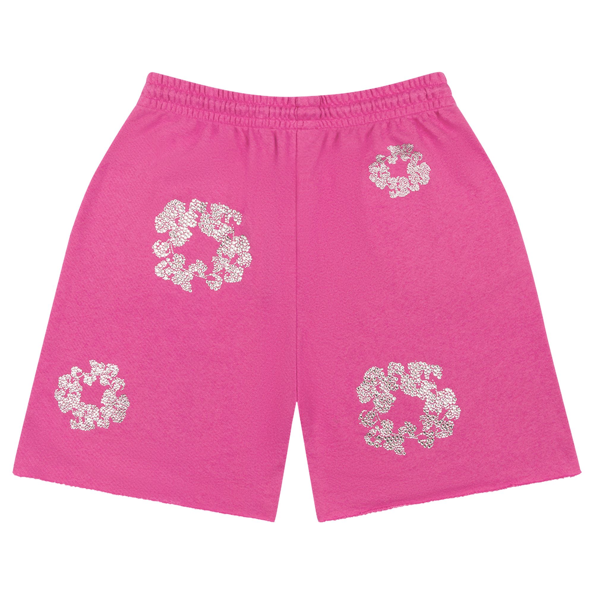 Buy Denim Tears Cashmere Swarovski Cotton Wreath Shorts