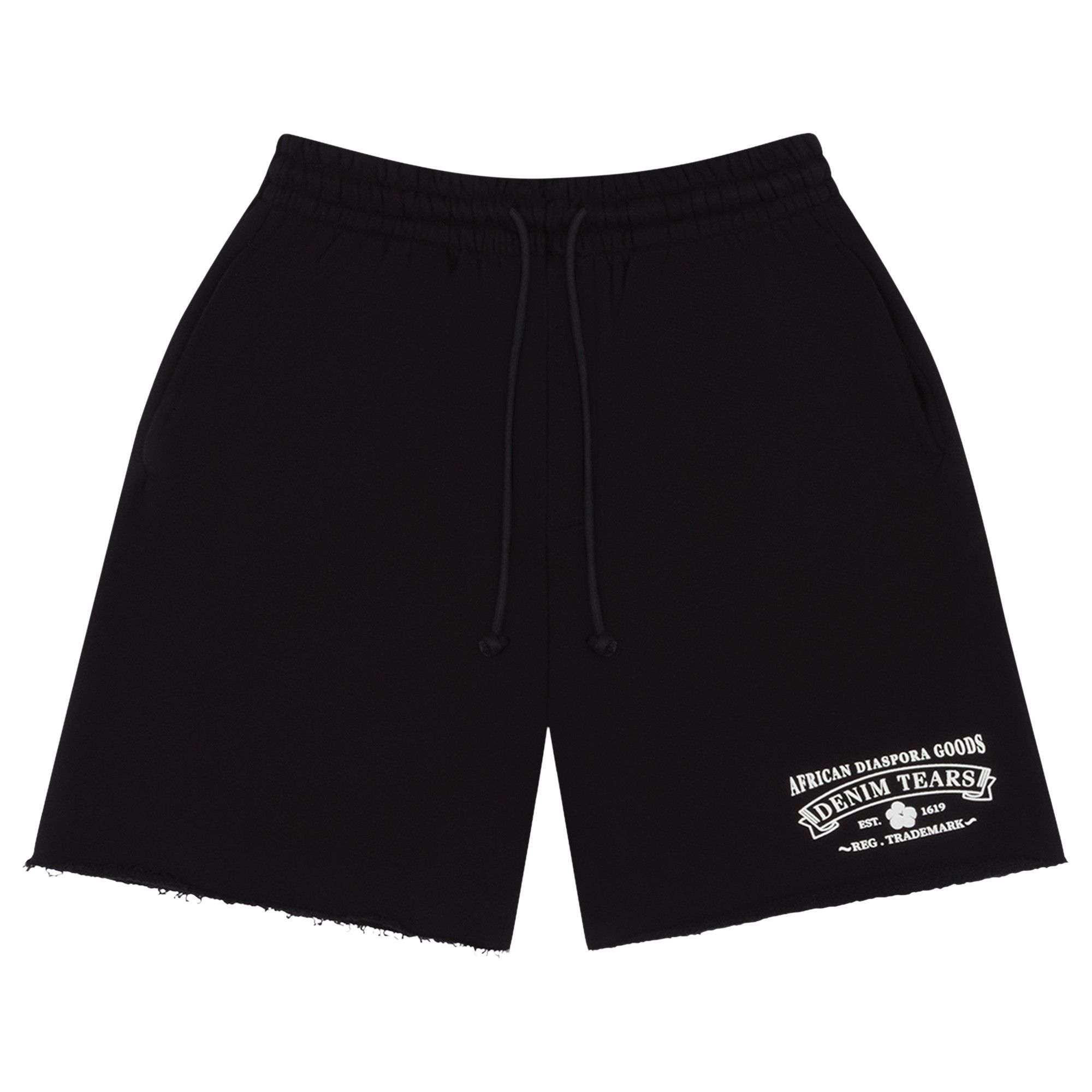 Buy Denim Tears ADG Sweat Shorts 'Black' - SS25BRS0022 | GOAT