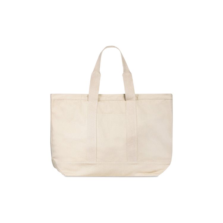 Stussy Canvas XL Tote Bag Natural